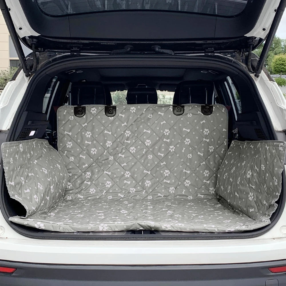 Waterproof SUV Cargo Liner for Dogs,Dog Seat Cover Mat for SUVs Sedans Vans,Large Size Universal Fit