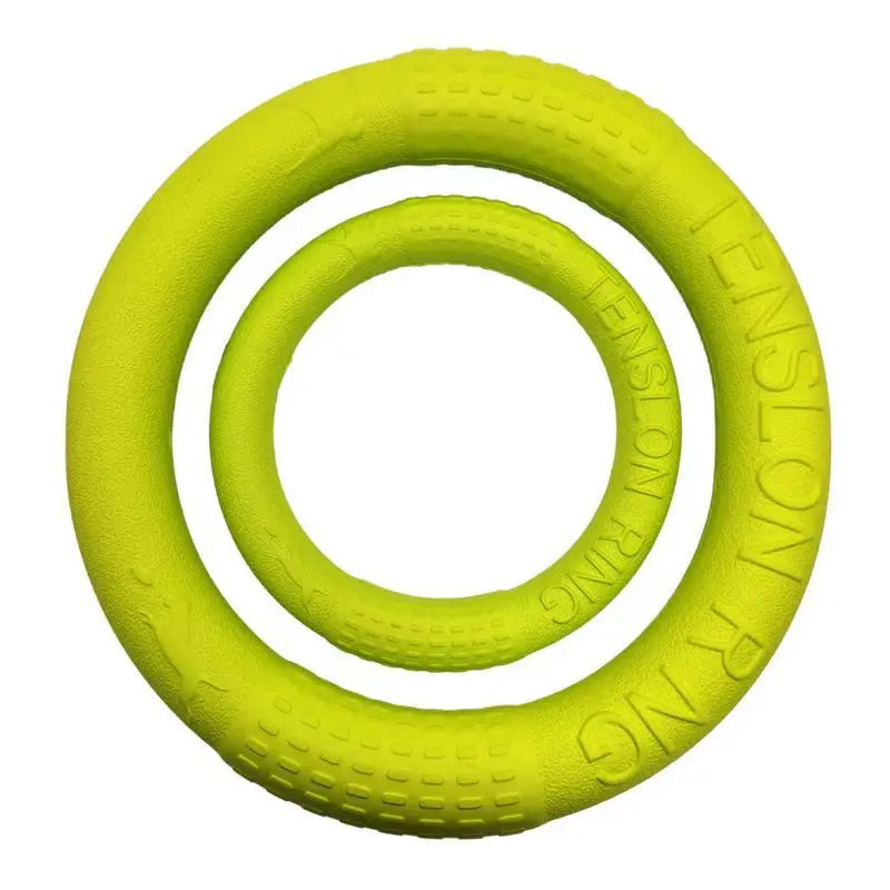 Pet Dog Toys Pet Flying Disk Training Ring Tpr Puller Anti-bite Floating Interactive Supplies Dog Toy Aggressive Chewing Dog Toy
