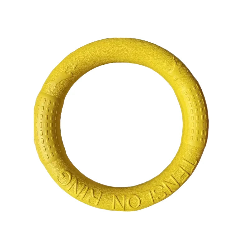 Pet Dog Toys Pet Flying Disk Training Ring Tpr Puller Anti-bite Floating Interactive Supplies Dog Toy Aggressive Chewing Dog Toy