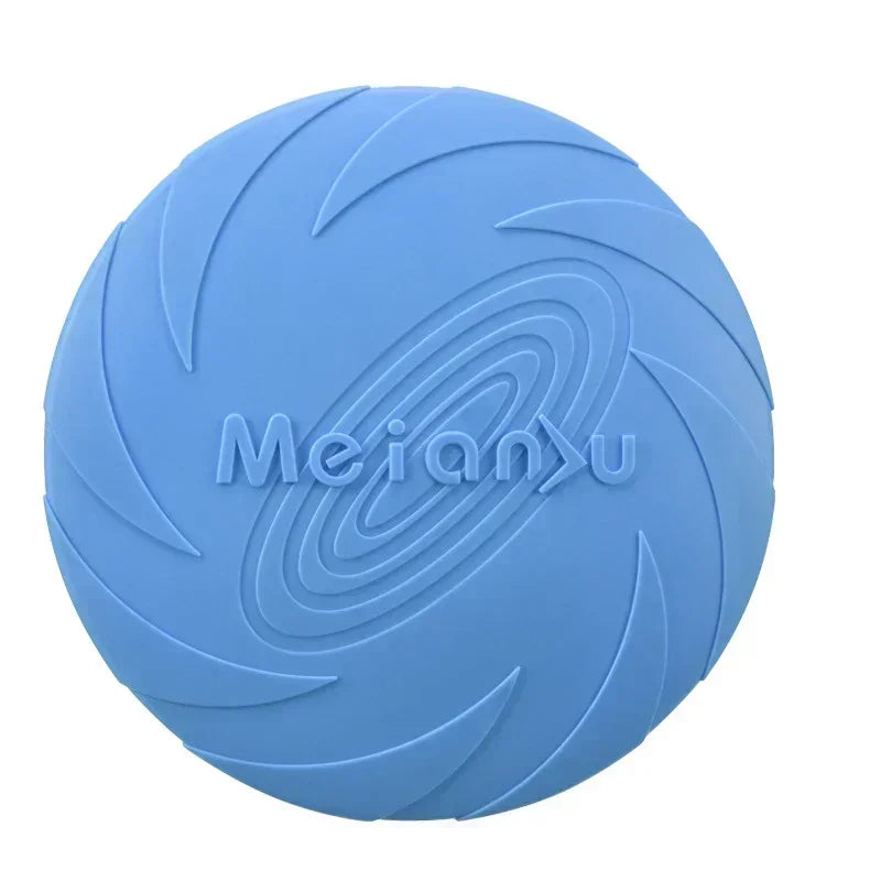 Multicolor Frisbeed Dog Toy Fashion Pet Dog Silicone Game Flying Discs Trainning Interactive Toys Pet Supplies Flying Disc