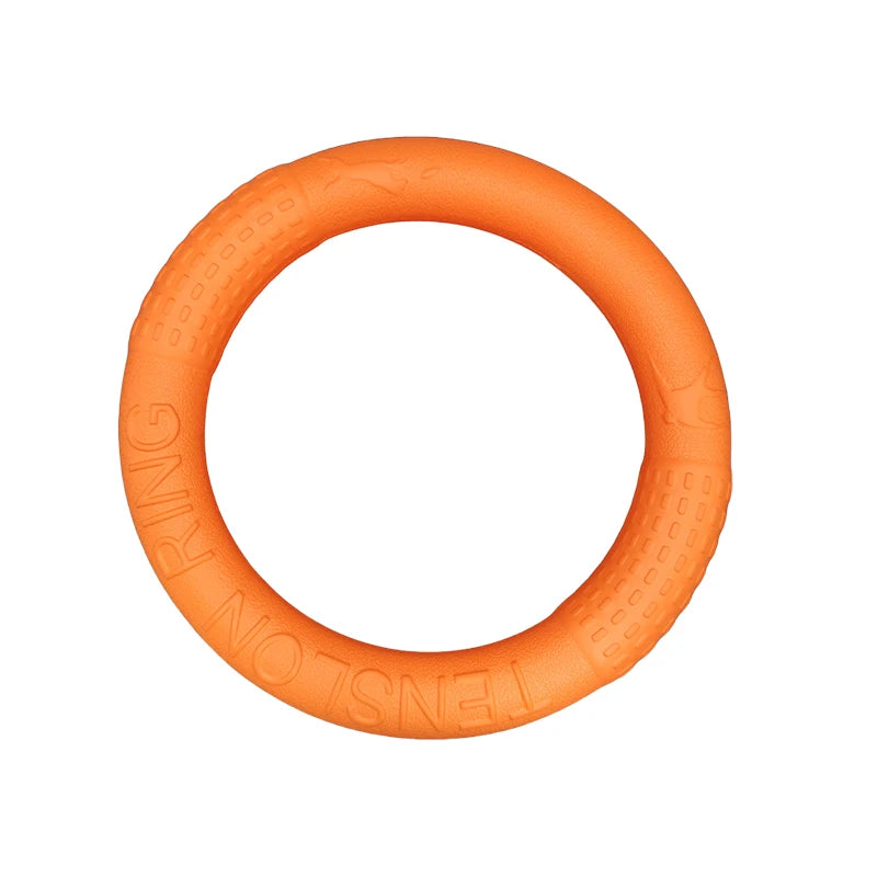 Pet Dog Toys Pet Flying Disk Training Ring Tpr Puller Anti-bite Floating Interactive Supplies Dog Toy Aggressive Chewing Dog Toy