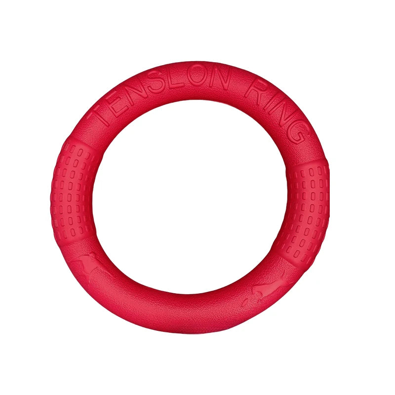 Pet Dog Toys Pet Flying Disk Training Ring Tpr Puller Anti-bite Floating Interactive Supplies Dog Toy Aggressive Chewing Dog Toy